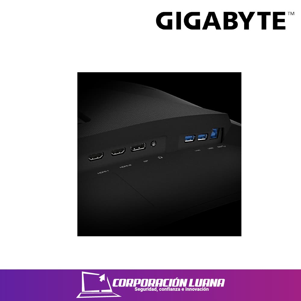 Imagen de MONITOR GIGABYTE 27" CURVO ( G27FC )  FHD | 165HZ - 1 MS |  DP - HDMI