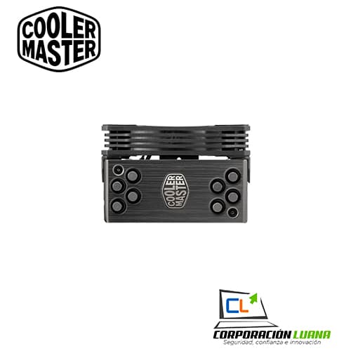 Imagen de COOLER PROCESADOR COOLER MASTER HYPER 212 BLACK EDITION ( RR-212S-20PK-R2 ) LED RGB