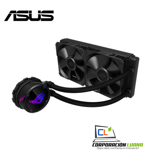 Imagen de CPU COOLER WITH OLED AURA RGB 120MM ROG STRIX LC 240 RGB ASUS ALL IN ONE LIQUID