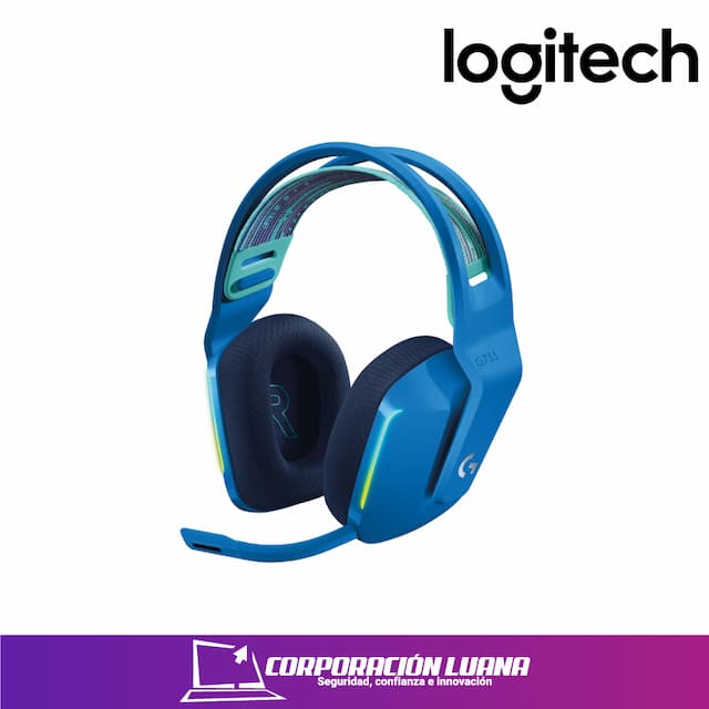 AUDIFONOS C/MICROFONO LOGITECH G733 LIGHTSPEED ( 981-000942 ) BLUE