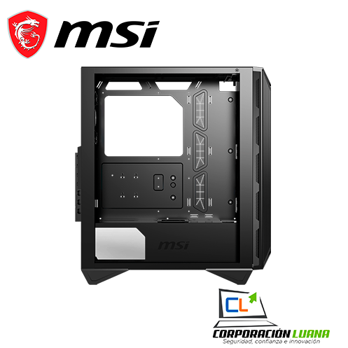 Imagen de CASE MSI MPG GUNGNIR 110M ( MPG GUNGNIR 110M ATX ) S/FUENTE | NEGRO | 3 FAN RGB | 1 FAN