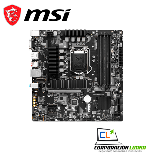 Imagen de PLACA MSI B560M PRO-VDH LGA1200 INTEL B560 DDR4 USB HDMI