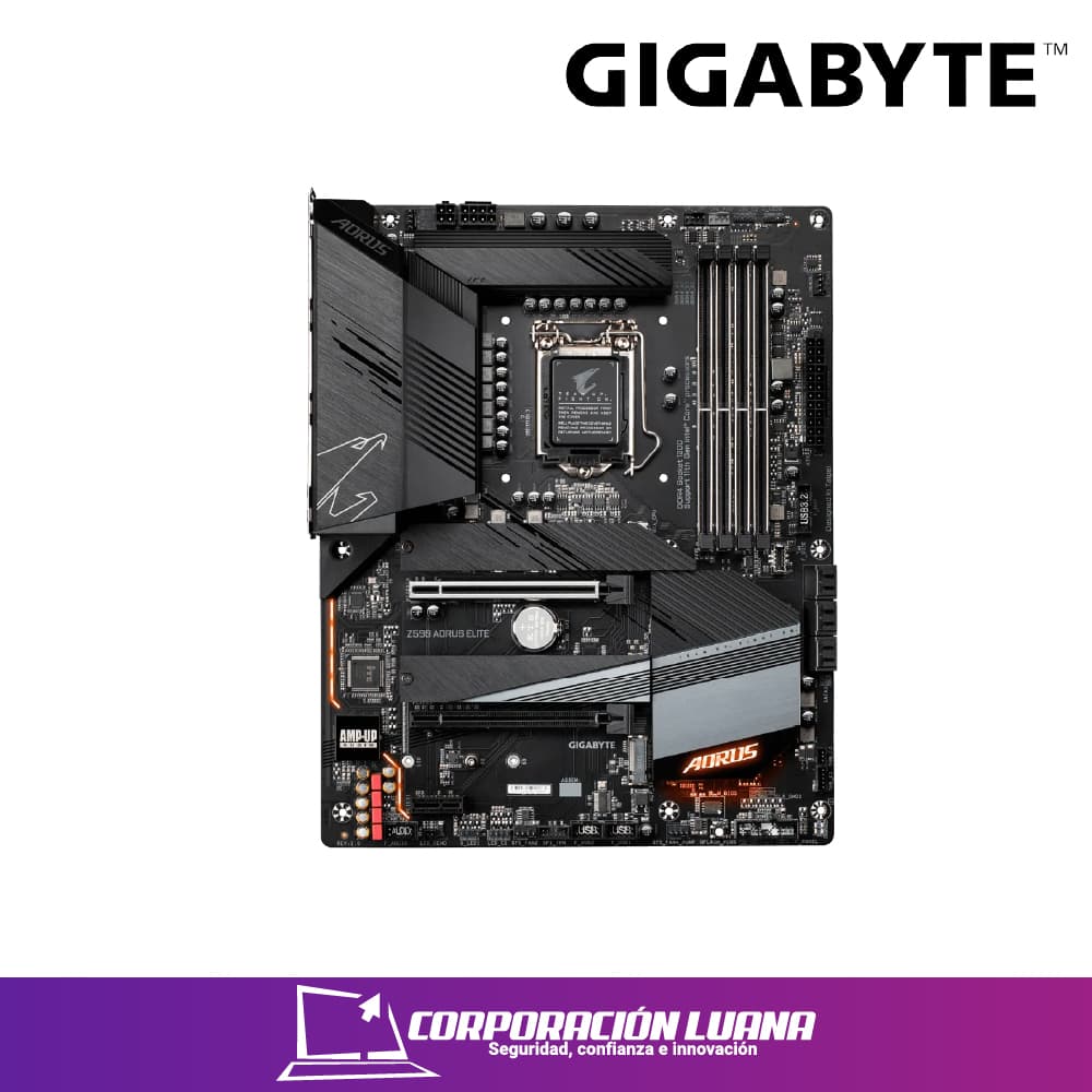 Imagen de MOTHERBOARD GIGABYTE Z590 AORUS ELITE SOCKETT 1200 SVL DDR4