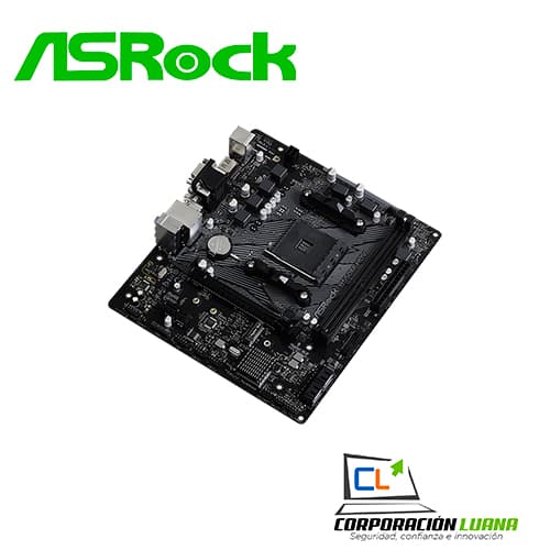 Imagen de MOTHERBOARD ASROCK B550M HDV ( 90-MXBDJ0-A0UAYZ ) AM4 | DDR4