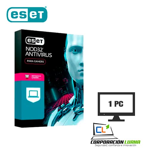 Foto del producto ANTIVIRUS ESET NOD32 EDICION INFAMOUS GAMING I PC S11010194