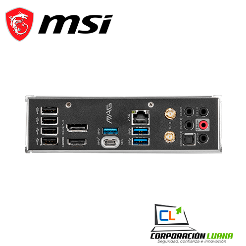 Imagen de MOTHERBOARD MSI MAG B560M MORTAR WIFI PLACA BASE INTEL LGA 1200 MICRO ATX