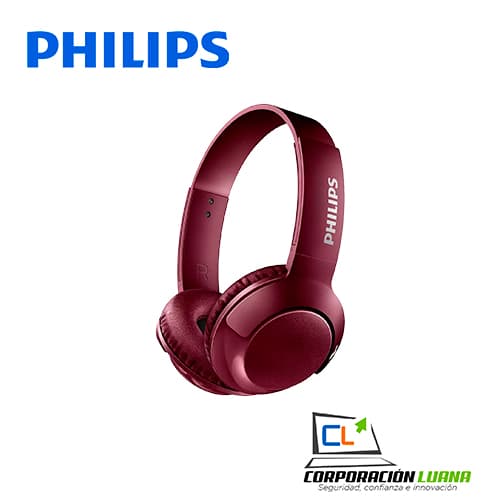 Foto del producto AUDICONO CON MICROFONO PHILIPS  SHB3075RD BASS+ RED