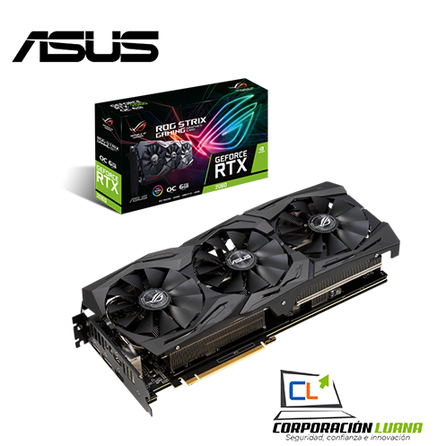 Imagen de TARJETA DE VIDEO ROG STRIX GEFORCE RTX™ 2060 ADVANCED EDITION 6GB 192-BIT GDDR6 1920 CUDA CORES