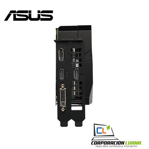 Imagen de TARJETA DE VIDEO 6GB GDDR6 GEFORCE DUAL-RTX2060-O6G-EVO ASU