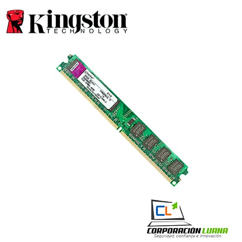 Imagen de MEMORIA RAM KINGSTON 2GB ( KVR800D2N6/2G ) PC2 | 800MHZ