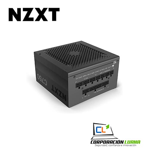 Imagen de FUENTE DE PODER NZXT C750 ( NP-C750M-US ) 750W | 80 PLUS GOLD | MODULAR