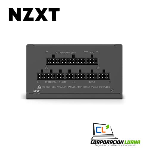 Imagen de FUENTE DE PODER NZXT C750 ( NP-C750M-US ) 750W | 80 PLUS GOLD | MODULAR