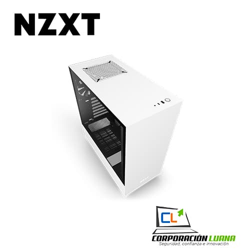 CASE NZXT H510 MID-TOWER BLACK/WHITE CA-H51