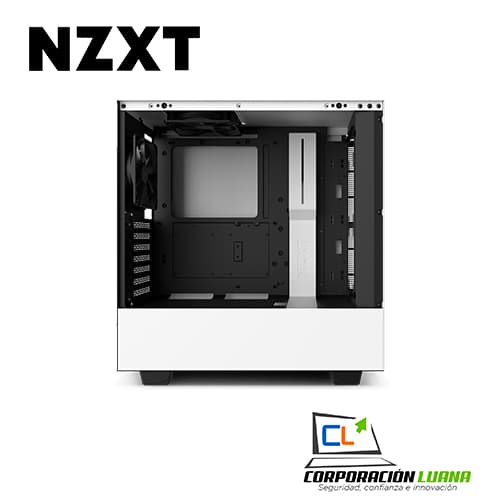 Imagen de CASE NZXT H510 MID-TOWER BLACK/WHITE CA-H51