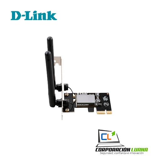 Imagen de TARJETA WIRELESS D-LINK DWA-548, 802.11G/N, 300 MBPS, PCI-E, 2DBI. 2 ANTENAS DESMONTABLES, SEGURIDAD: WPA/WPA2, 64/128-BIT WEB.