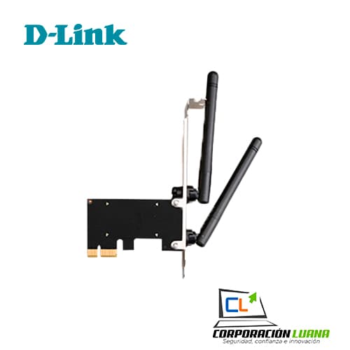 Imagen de TARJETA WIRELESS D-LINK DWA-548, 802.11G/N, 300 MBPS, PCI-E, 2DBI. 2 ANTENAS DESMONTABLES, SEGURIDAD: WPA/WPA2, 64/128-BIT WEB.