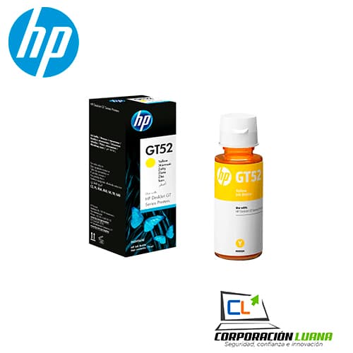 Imagen de TINTA HP GT52 ( M0H56AL ) AMARILLO P/SERIES