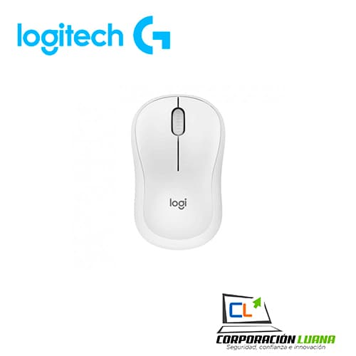 MOUSE LOGITECH M220 SILENT INALAMBRICO AMBIDIESTRO BLANCO (910-006125).