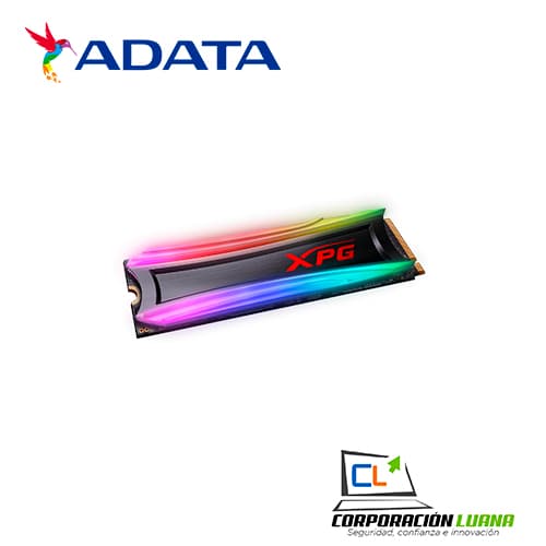 Imagen de SSD 256GB XPG SPECTRIX S40G RGB PCIE GEN3X4 M.2 2280 (AS40G-256GT-C)