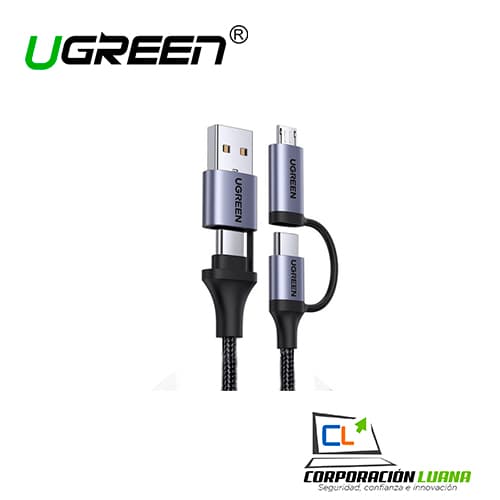 TYPE-C/TYPE-C,USB/TYPE-C,USB/MICROUSB, TYPE-C/MICROUSB UGREEN  70558