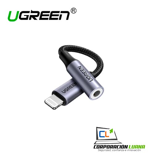 IPHONE 7/8/X ,LIGHTNING TO 3.5MM UGREEN 30756