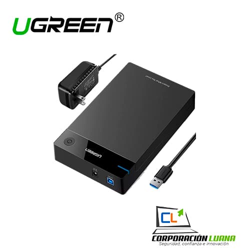 EXTERNAL HD3.5 USB 3.0 TO SATA HDD SSD 16TB 5GBPS. UGREEN 50423