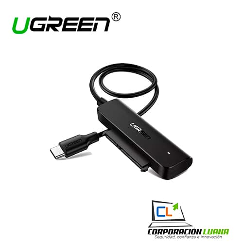 Imagen de USB-C TO 2.5" SATA III/II/I HDD/SSD 5GBPS 10TB W/ UASP UGREEN 70610