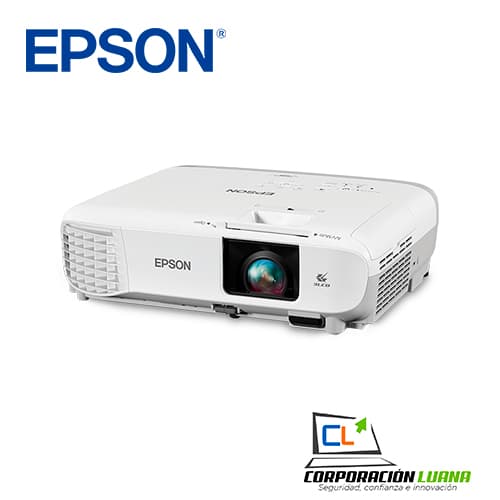 Imagen de PROYECTOR EPSON POWERLITE X39 3LCD 3500 LUMENS, RESOLUCIÓN XGA 10240X768, HDMI