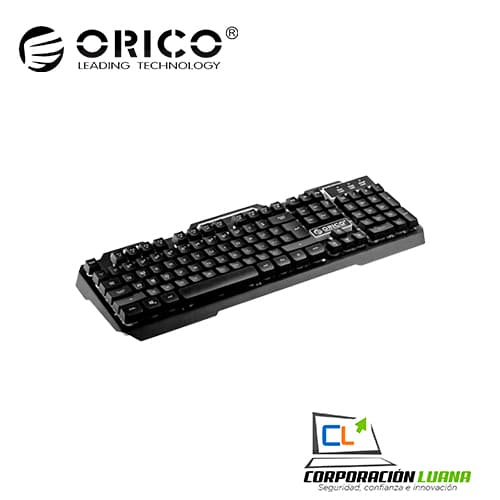 Imagen de TECLADO GAMER ORICO K1 LED AZUL
