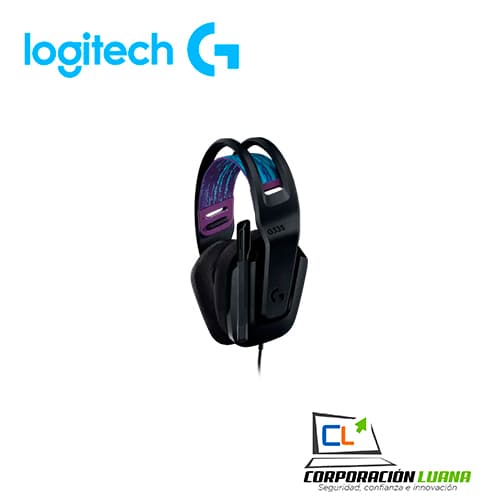 Imagen de AUDIFONOS C/MICROFONO LOGITECH G335 ( 981-000977 ) BLACK