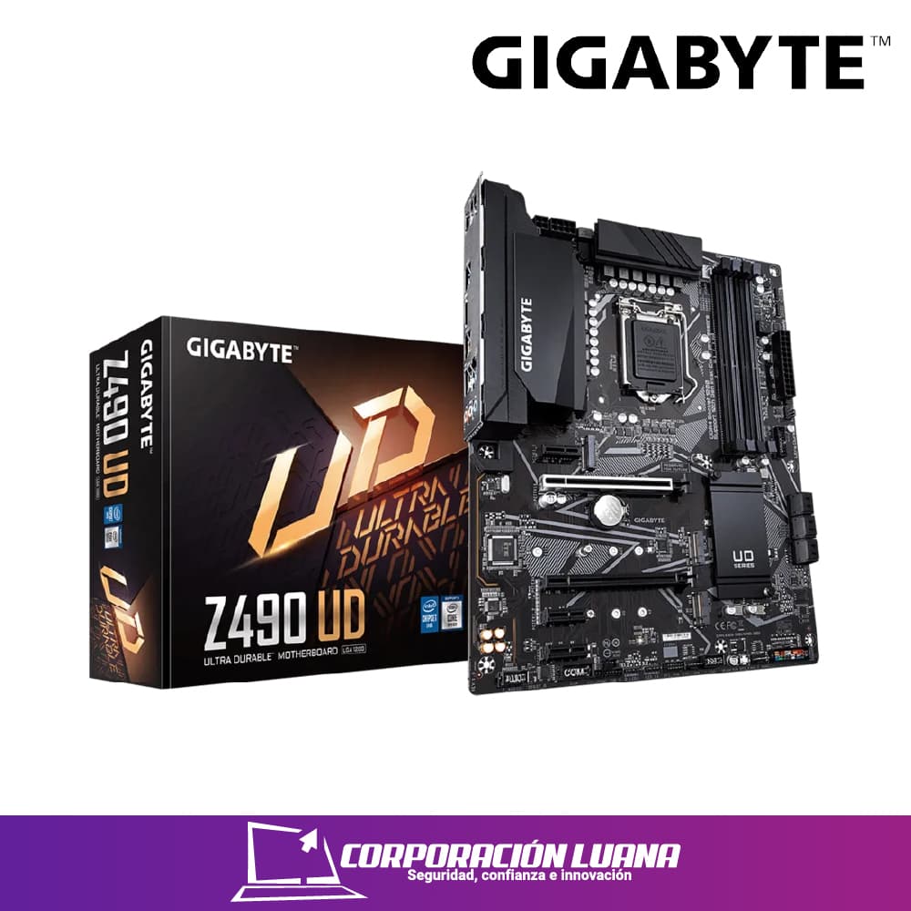 Foto del producto MOTHERBOARD GIGABYTE Z490 UD S/V/L ( Z490 UD ) LGA 1200