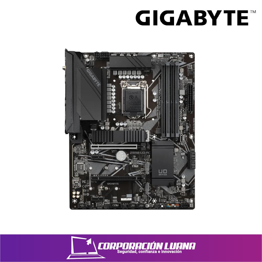 Imagen de MOTHERBOARD  GIGABYTE Z590 UD AC ( Z590 UD AC ) LGA 1200