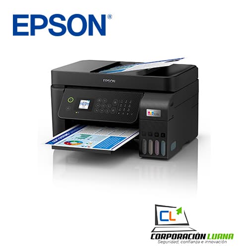 Imagen de IMPRESORA EPSON MULTIFUNCIONAL DE TINTA L5290 WIFI /LAN / ADF