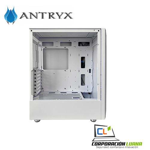 Imagen de CASE ANTRUX RX 430 WHITE ( AC-RX430W ) S/FUENTE | 1 FAN ARGB | VIDRIO TEMPLADO
