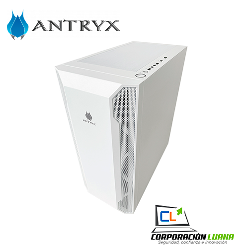 Imagen de CASE ANTRUX RX 430 WHITE ( AC-RX430W ) S/FUENTE | 1 FAN ARGB | VIDRIO TEMPLADO