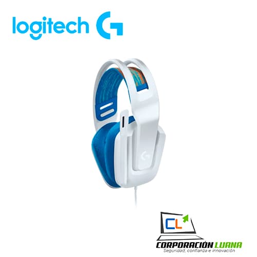 Imagen de AUDÍFONOS  LOGITECH GAMER G335 ALÁMBRICO, 3.5MM, BLANCO 981-001017