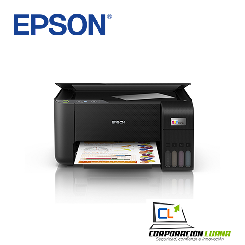 Imagen de IMPRESORA MULTIFUNCIONAL DE TINTA EPSON ECOTANK L3210, IMPRIME / ESCANEA / COPIA / USB