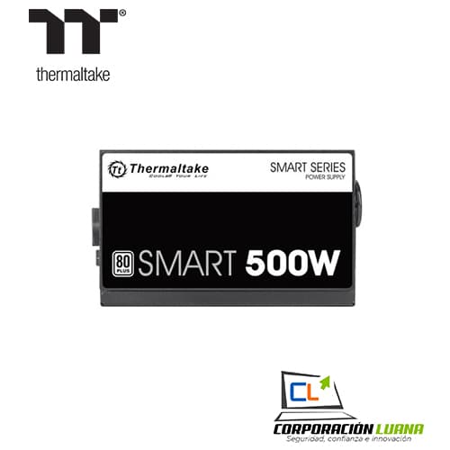 Imagen de FUENTE DE PODER THERMALTAKE SMART ( PS-SPD-0500NPCW-W ) 500W | 80 PLUS WHITE