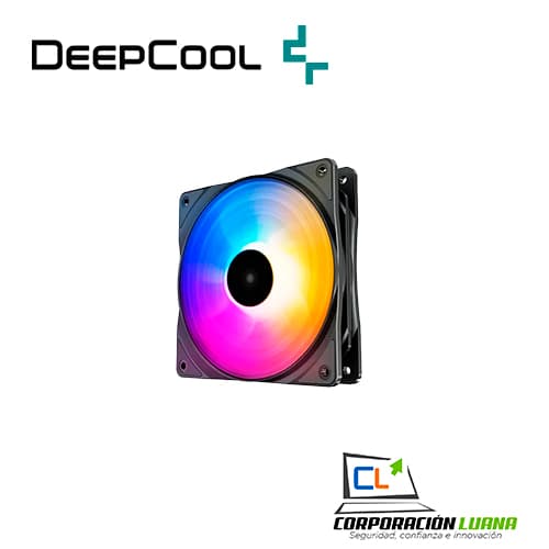 Foto del producto COOLER DEEPCOOL RF120 FS RGB 120MM COOLER PARA CASE (PN:DP-FLED3-RF120-FS)