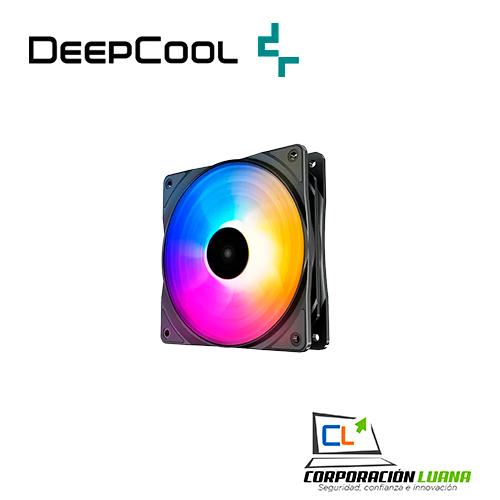 COOLER DEEPCOOL RF120 FS RGB 120MM COOLER PARA CASE (PN:DP-FLED3-RF120-FS)