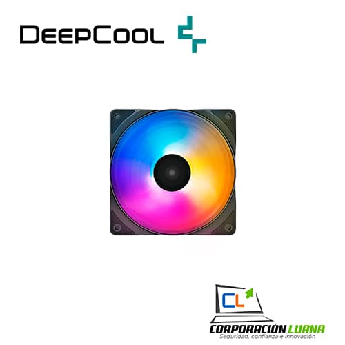 Imagen de COOLER DEEPCOOL RF120 FS RGB 120MM COOLER PARA CASE (PN:DP-FLED3-RF120-FS)