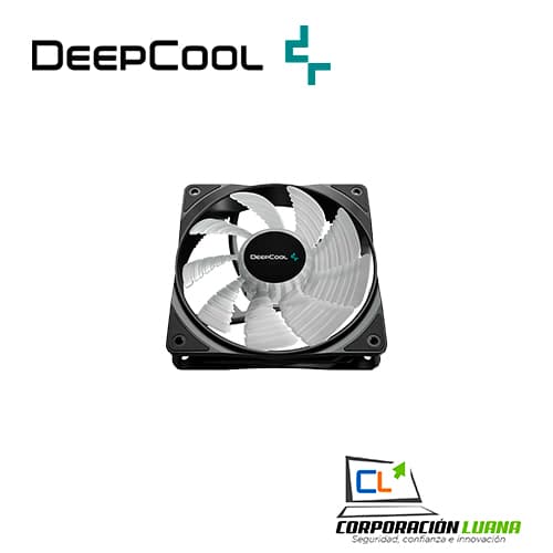 Imagen de COOLER DEEPCOOL RF120 FS RGB 120MM COOLER PARA CASE (PN:DP-FLED3-RF120-FS)