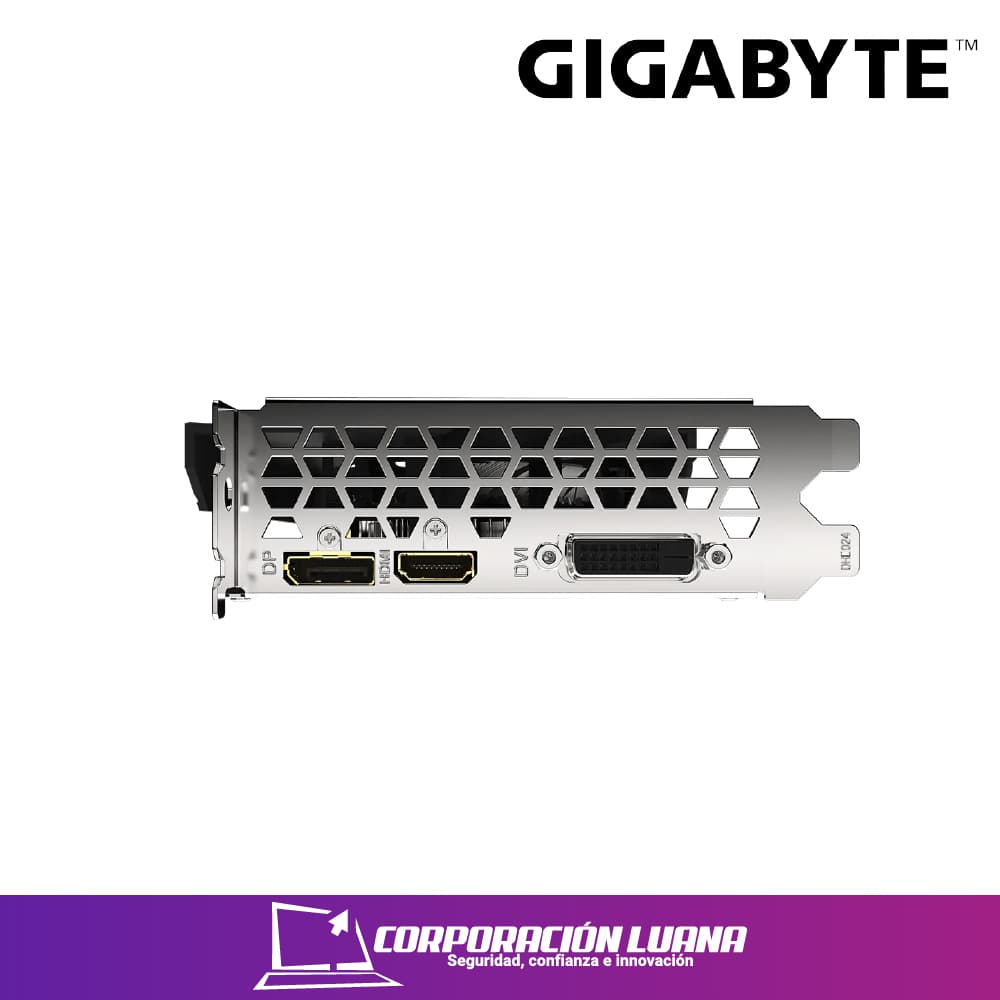 Imagen de TARJETA VIDEO GIGABYTE GEFORCE GTX 1650 4GB GDDR6 ( GV-N1656OC-4GD ) 128 BIT