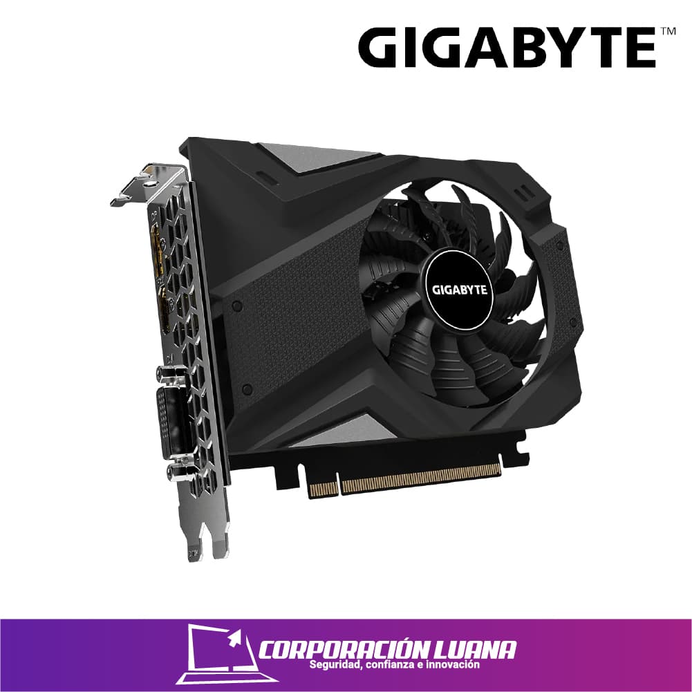 Imagen de TARJETA VIDEO GIGABYTE GEFORCE GTX 1650 4GB GDDR6 ( GV-N1656OC-4GD ) 128 BIT