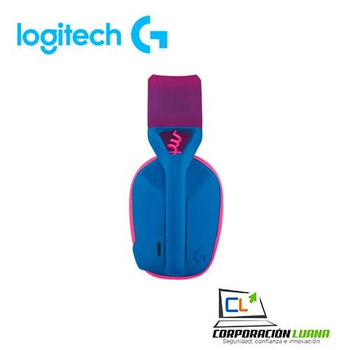 Imagen de AURICULAR INALAMBRICO LOGITECH LIGHTSPEED G435 ( 981-001061 )  AZUL / ROSADO