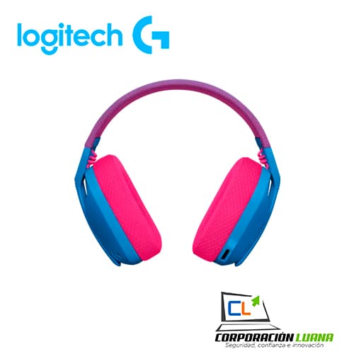 Imagen de AURICULAR INALAMBRICO LOGITECH LIGHTSPEED G435 ( 981-001061 )  AZUL / ROSADO