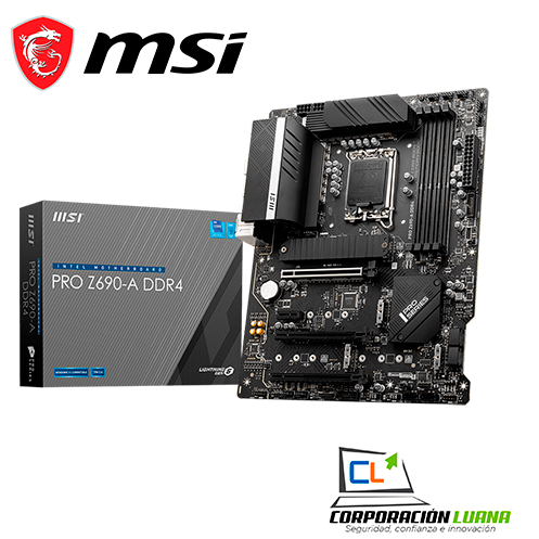 Foto del producto MOTHERBOARD MSI PRO Z690-A DDR4 LGA 1700 (PN:911-7D25-004)