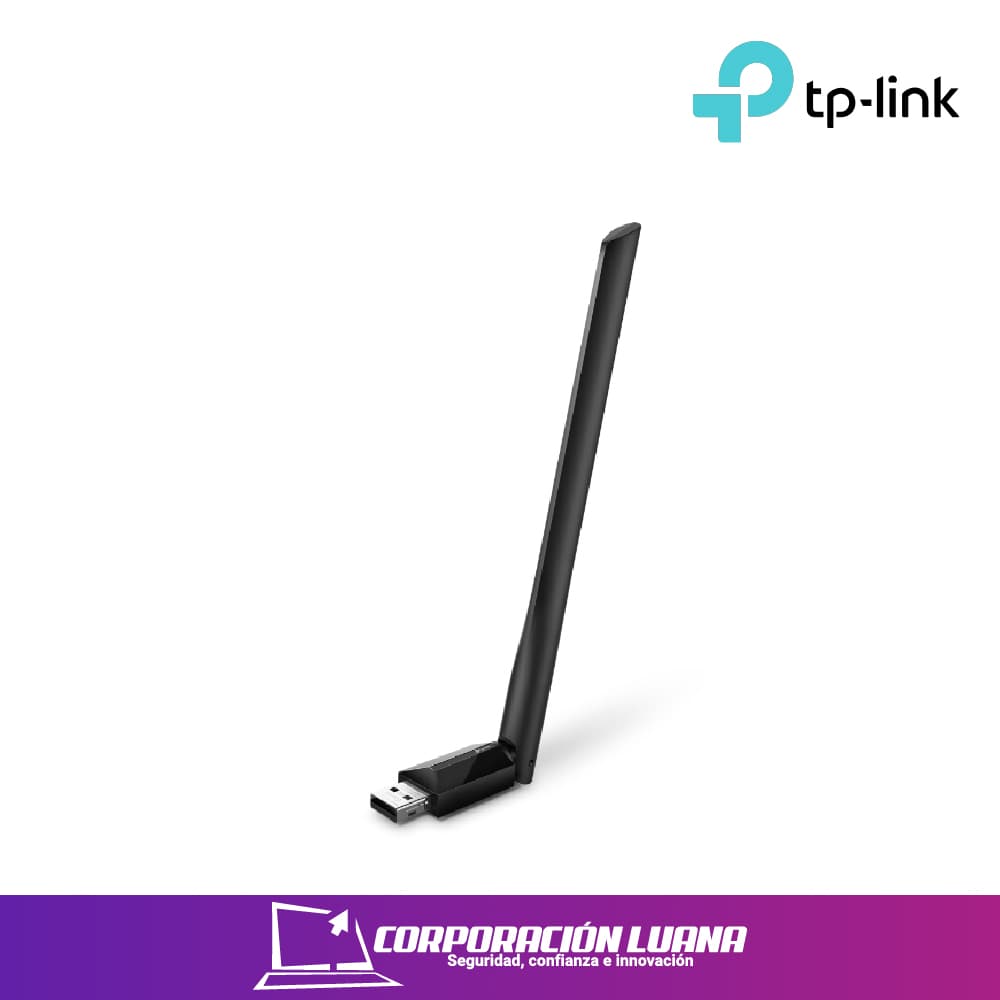 Imagen de ADAPTADOR USB INALAMBRICO TP-LINK AC600 DUAL BAND ( ARCHER T2U PLUS ) NANO | 433 MBPS | 200 MBPS