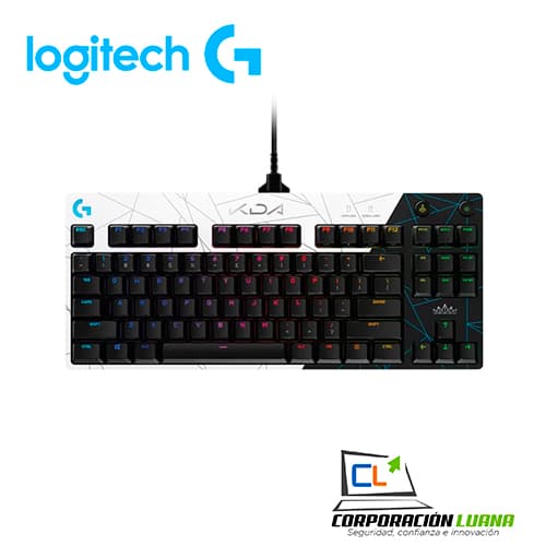 Imagen de TECLADO GAMER LOGITECH PRO X TACTITLE  KDA ( 920-010074 ) TKL |  LED - RGB