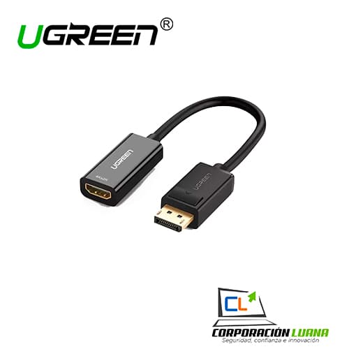 Foto del producto ADAPTADOR DP A HDMI UGREEN ( 40363 ) 4K@60HZ